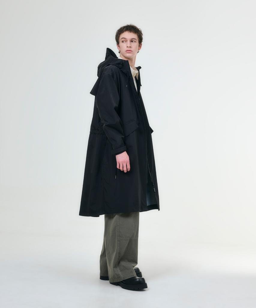 Whether Weather Hwaseong Men'S Weather Coat Essential Collection Black