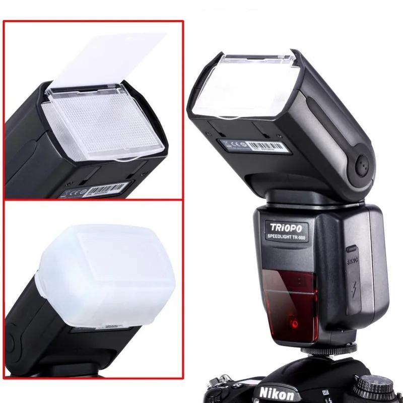 Вспышка TRIOPO TR-988 TTL для профессиональных вспышек Canon Nikon Studio Speedlite с высокоскоростной синхронизацией* d5300 d200 d3400 d3100 DSLR-камер