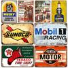 Винтажная металлическая алюминиевая вывеска Texaco Motor Oil Ретро Декоративная пластина Настенное искусство для Дома Гостиной Веранды, Бара, Кафе, Гаража De