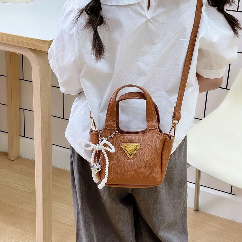 Детская мультяшная сумка через плечо Diamond, ручная, милая, легкая, сумка-ведро