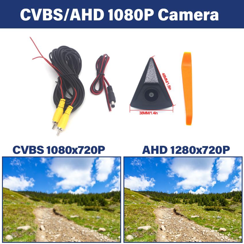 Автомобильная камера с логотипом спереди для Volkswagen Transporter T3 T4 T5 T6 2003~2016 2017 2018 2019 2020 Full HD CCD аксессуары