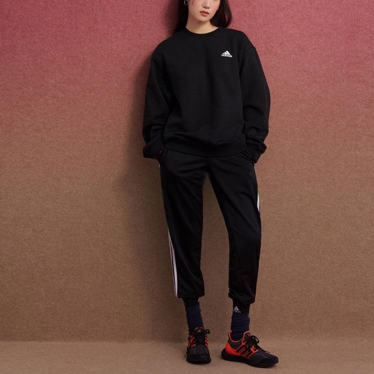 Adidas Мужские джоггеры в полоску 3S на шнурке, черные H37070