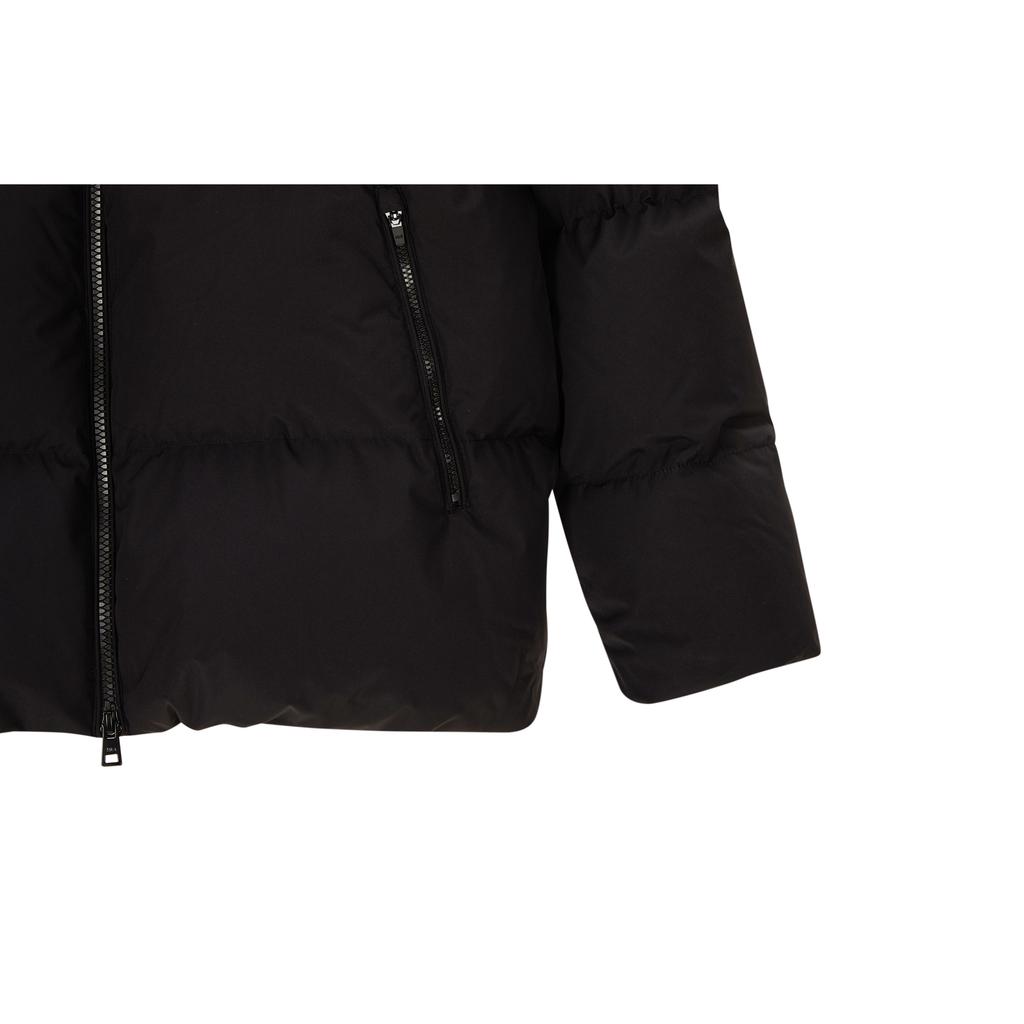 New MLB FW23 Down Jacket Cropped Unisex Black 3ADJB0336-50BKS
