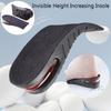 Мужские Женские Амортизирующие Вставки под Пятку Обувь-Подъемник Подушечки Увеличивающие Рост Половинки Стелек
