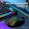 Practical Laptop Mouse RGB Lighting Effect Quick Response Improve Efficiency