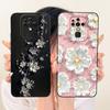For Tecno Camon 16 CE7 16 Pro 16 Premier CE9 Phone Case Bow Pattern Flower Butterfly Girly Back Cover Silicone Soft Casing