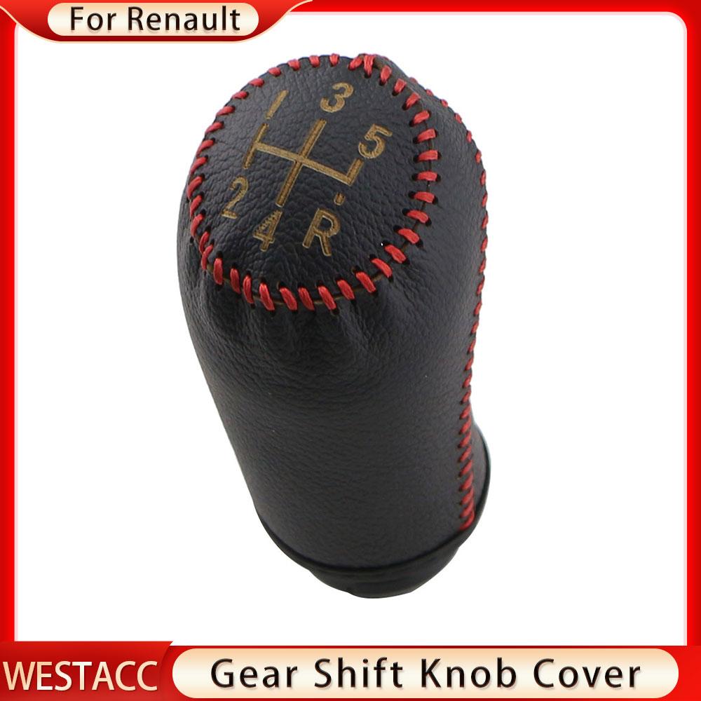 Автомобильные ошейники с головкой переключения передач, чехол для Renault Clio MK3 III Megane MK2 Scenic MK2 Kangoo MT, гандбольный чехол