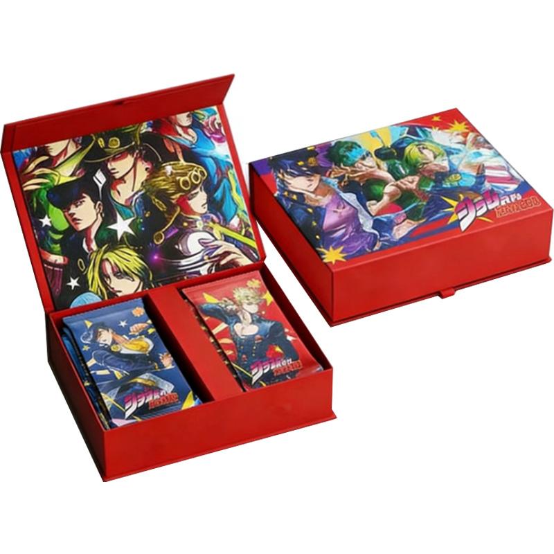 Оригинальные карты JoJo's Bizarre Adventure Джодио Джостар CGM Золотой Ветер Карточные Классики Персонажи Аниме Коллекционные Карты Игрушки Подарки