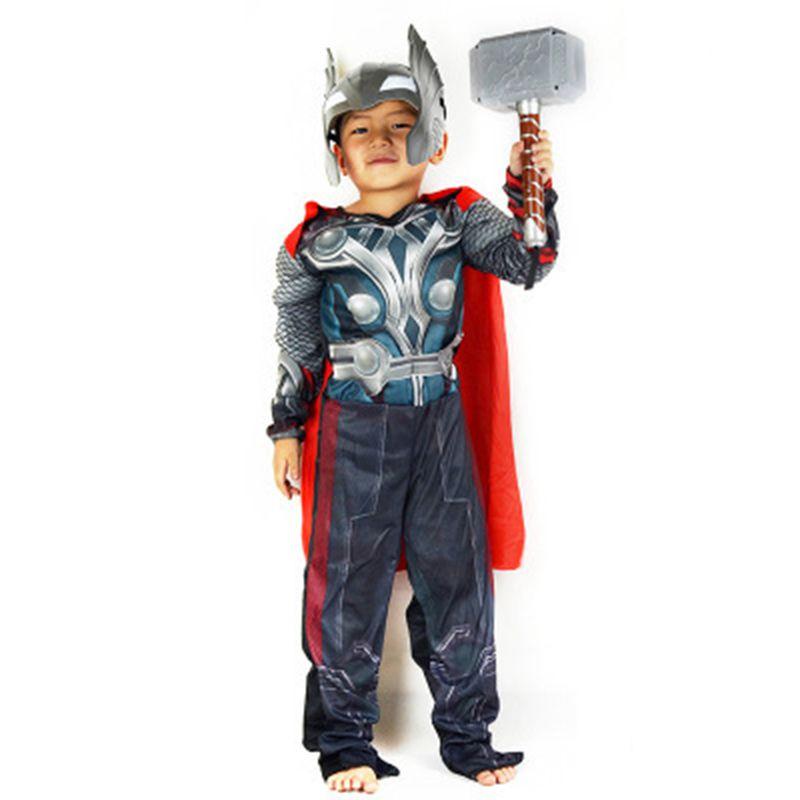 Великолепный детский костюм на Хэллоуин Супергерой Бэтмен Супермен Косплей Костюм для мальчиков и девочек