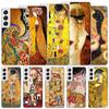 Мягкий чехол Kiss by Gustav Klimt для Samsung Galaxy S22 S21 Ultra S20 FE S10 Plus, чехол для телефона S9 S8 + S10E S7 Edge S6 Funda
