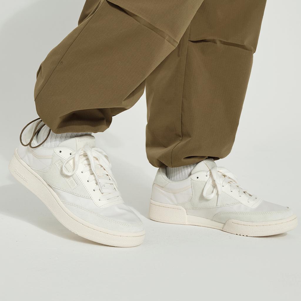 Reebok Club C 85 Comfortable Retro Low-Top Sneakers Unisex Sneakers White 100222155