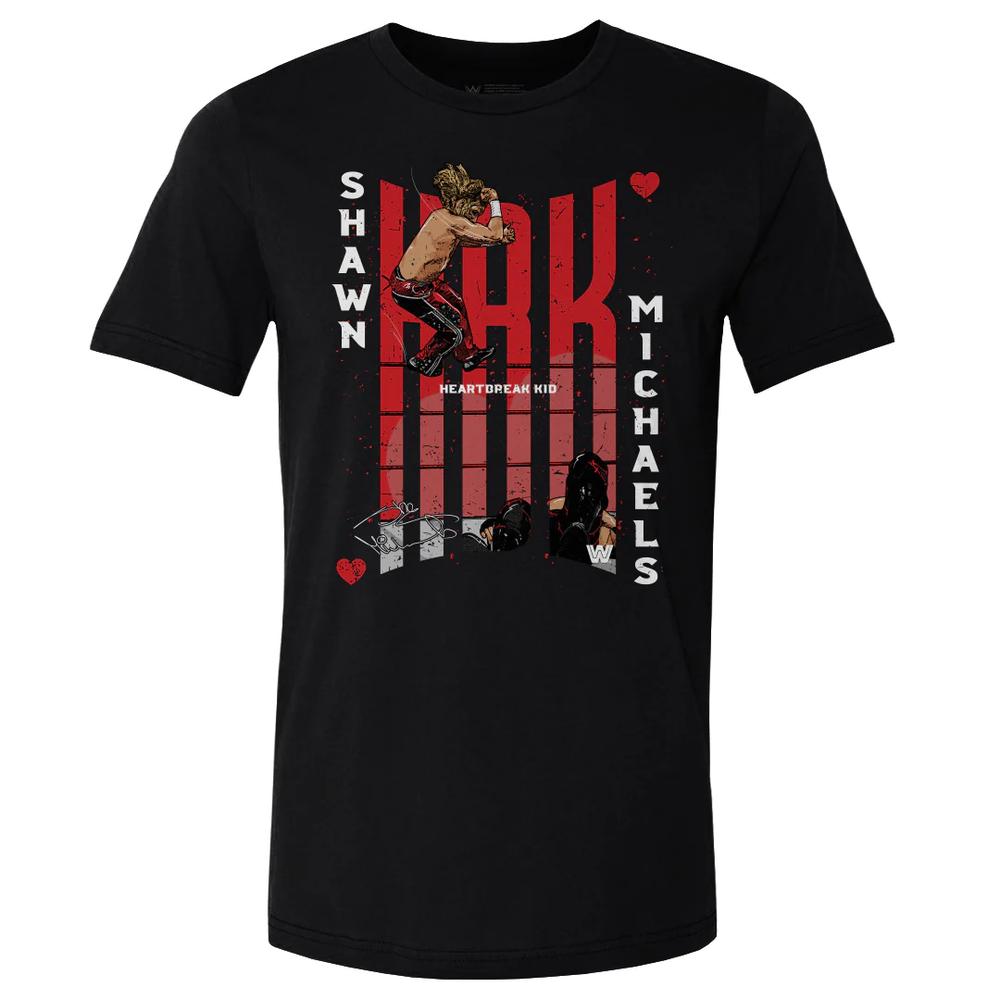 Shawn Michaels Breaking Hearts Signature Unisex T-Shirt