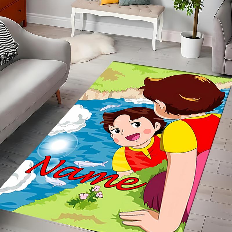 Custom personalization Heidi Area Rug - Perfect For Kitchen, Bathroom,Laundry Room Decor Large Size Available,Gift All Seasons