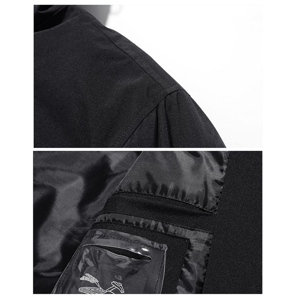 Зимняя утолщенная мужская куртка-пуховик, однотонная тонкая повседневная рабочая одежда больших размеров, молодежная теплая куртка