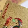 Gold Poker Playing Cards Board Games Child Kids Toys Children Toy Golden Deck Card Game Set PVC Waterproof Collect Popularity