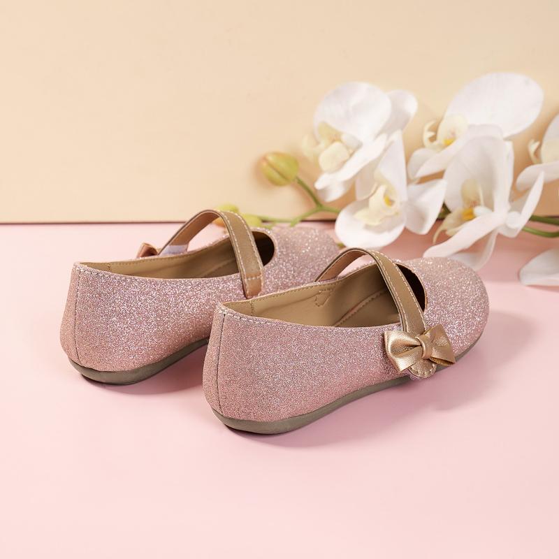 Детские туфли Мэри Джейн с бантом и круглым носком в британском стиле, кожаные туфли для девочек, классическая детская обувь 2024 года для вечеринок, свадеб, шоу
