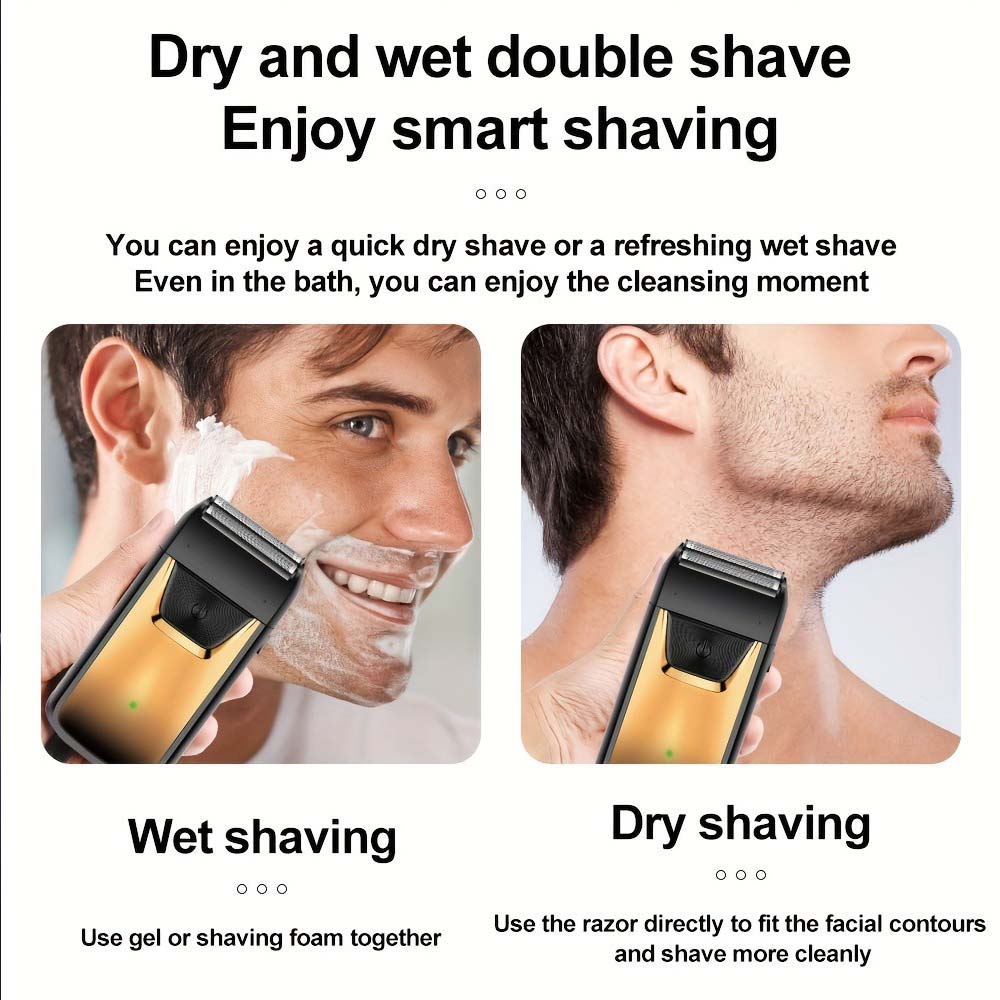 Professional Hair Clippers/Hair Trimmer/Beard Shaver for Men - Cordless Barber Clipper Hair Cutting Kit, Haircut Grooming Kit