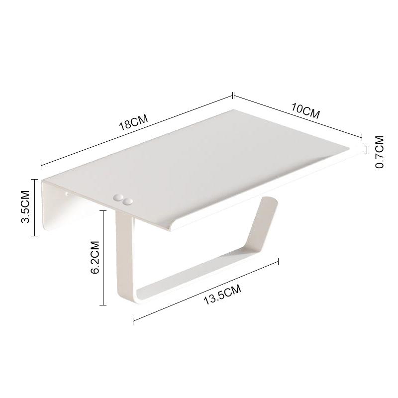 Нержавеющая сталь держатель для туалетной бумаги, рулона санитарной бумаги, многофункциональная полка для мобильного телефона, стойка для хранения дома