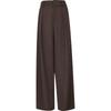 VEROMODA Women's Linen Blend Straight Leg Casual Pants