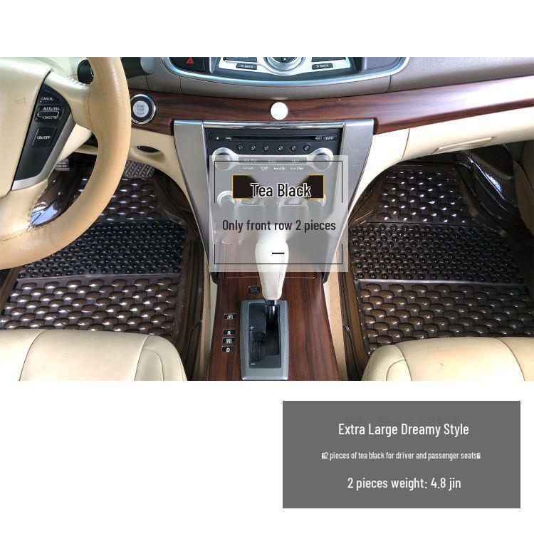 Экологичный Прозрачный Нескользящий Водонепроницаемый Коврик для Пола Автомобиля