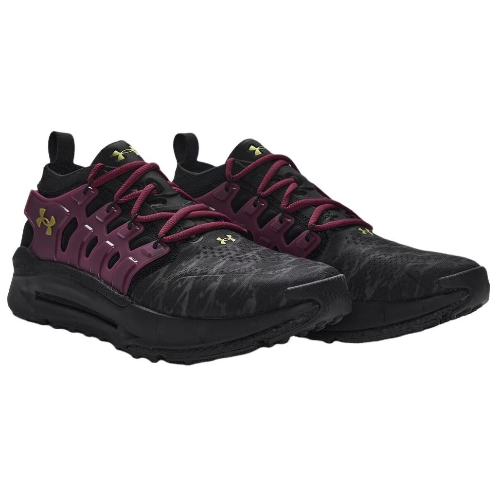 Under Armour Phantom X CNY Удобные Универсальные Дышащие Поддерживающие Упругие Повседневная обувь Унисекс Кроссовки Черный Красный 6014358-001