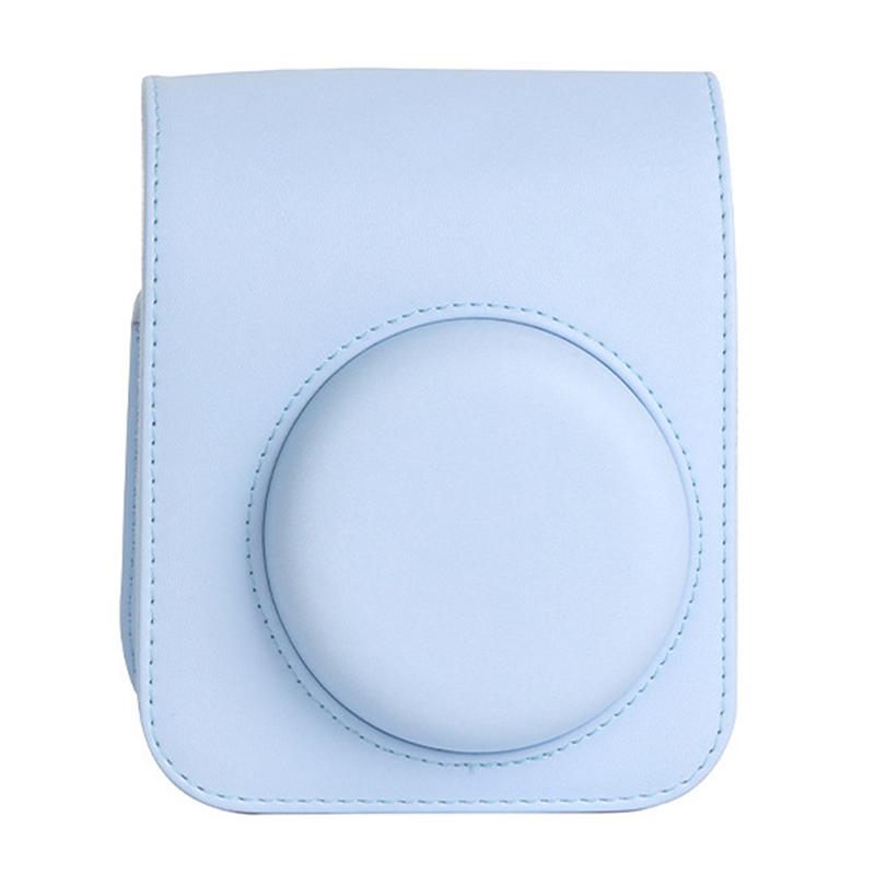 Чехол для камеры Instax Mini 12, защитный чехол из искусственной кожи, дорожная сумка с плечевым ремнем