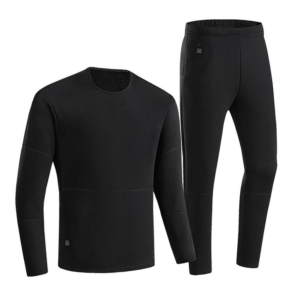Комплект нижнего белья с электрическим подогревом для мужчин, 22 зоны, костюм для тела с подогревом лыж