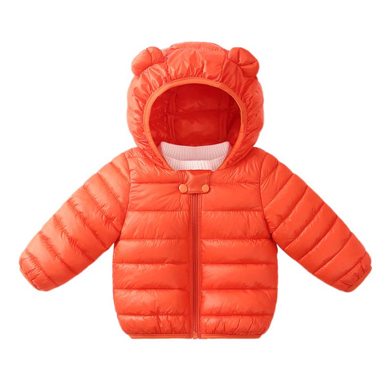 Детская зимняя теплая куртка-катон с длинными рукавами для маленьких мальчиков и девочек, верхняя одежда, пуховое пальто, одежда
