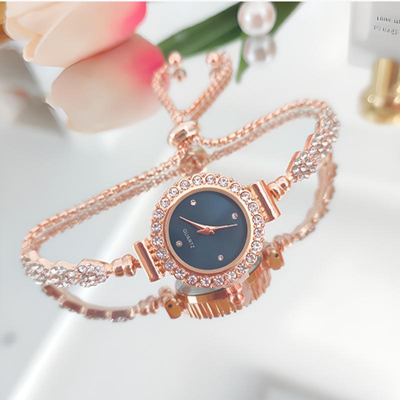 Pink Simple Casual Clock Fashion Women Watch Small Round Dial Slim Alloy Strap Quartz Wristwatches for Women Relojes Para Mujer