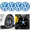 VW Для Volkswagen 4 шт. 56/60 мм Центральные колпачки ступицы колеса автомобиля Крышка с логотипом Аксессуары Для Volkswagen Santana GTI Rline Polo Golf Passa