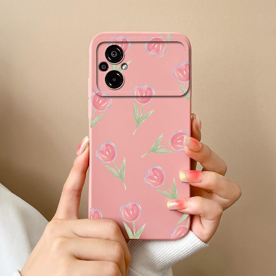 Противоударные силиконовые чехлы для телефонов Xiaomi Poco M5 M5S M4 M3 M2 Pro Poco F4 F3 GT Capas Bumper Animation Frog Soft New Back Covers Anti Slip для Redmi