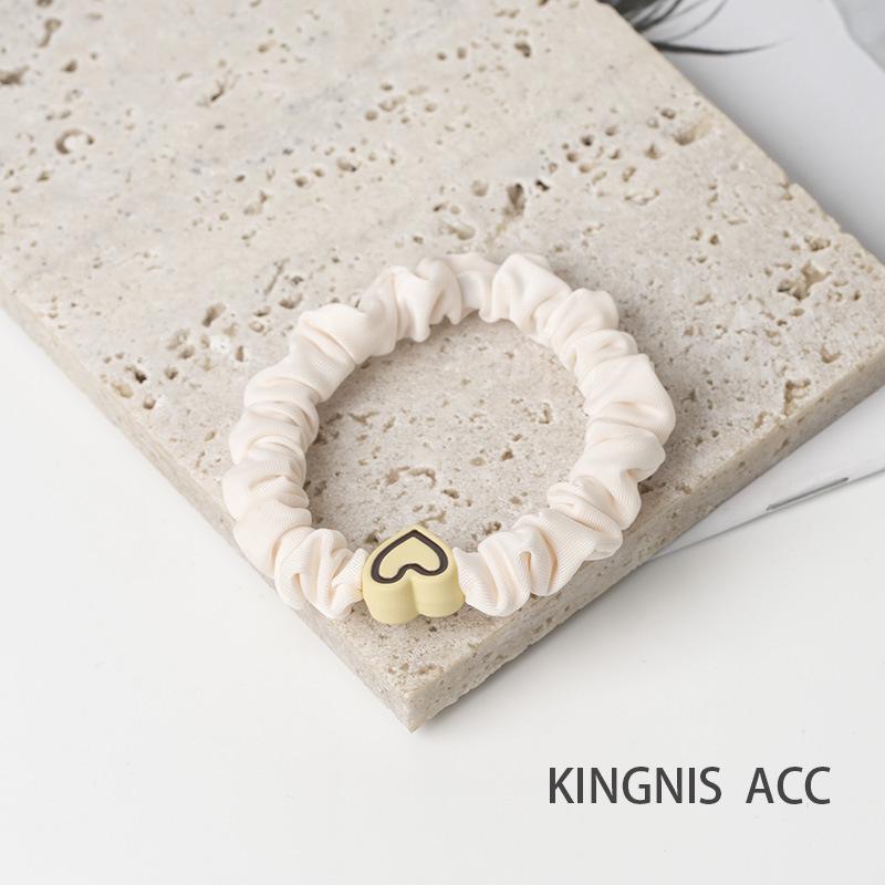 2025 Высокоэластичная повязка на голову и повязка для волос Love: Прочный, бережный к волосам, высококачественный нишевый дизайн для женщин