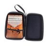 Thumb Piano Dustproof Storage Case for 34/8-Note Kalimba, Leather Accessories Box