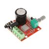10 Вт + 10 Вт PAM8610, мини-аудио усилитель мощности, плата модуля, ручка регулировки громкости, класс D, 7,5 В-15 В постоянного тока