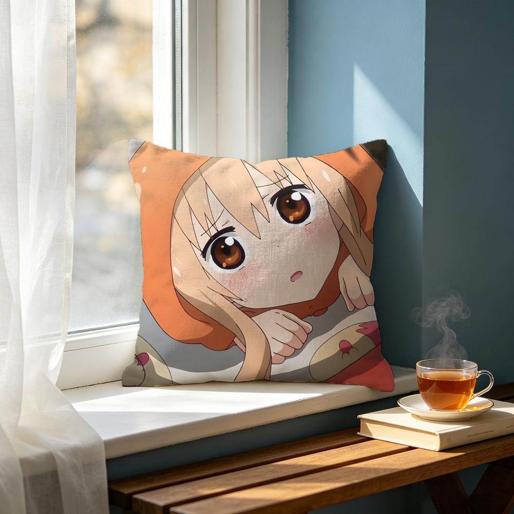 Anime HHimouto Umaruchaning Cushion Cover Cushion Cover Set Pcs x x x Pillowcase Decorative Sofa Home Decor