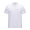 Мужская короткая футболка Anew Golf с фирменным логотипом_Белый