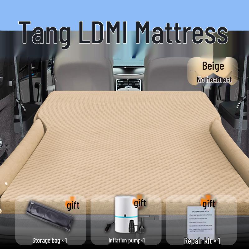 Автомобильный матрас BYD Tang LDMI: Надувная подушка-воздушная подушка в багажник и надувной матрас на заднее сиденье