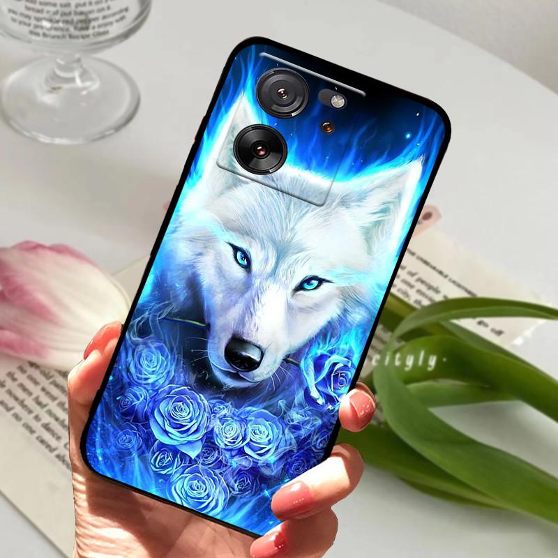 Чехол для Redmi K60 Ultra K 60 Pro, роскошный, с милыми животными, из мягкого силикона TPU, задняя крышка телефона для Redmi K60E, противоударный бампер, Capa