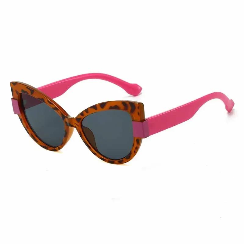 Men Women Stylish Cat Eye Sunglasses Eyewear Fashion Unisex Casual Anti-Uv Sunshades Trendy Large Frame Oversized Sun Glasses