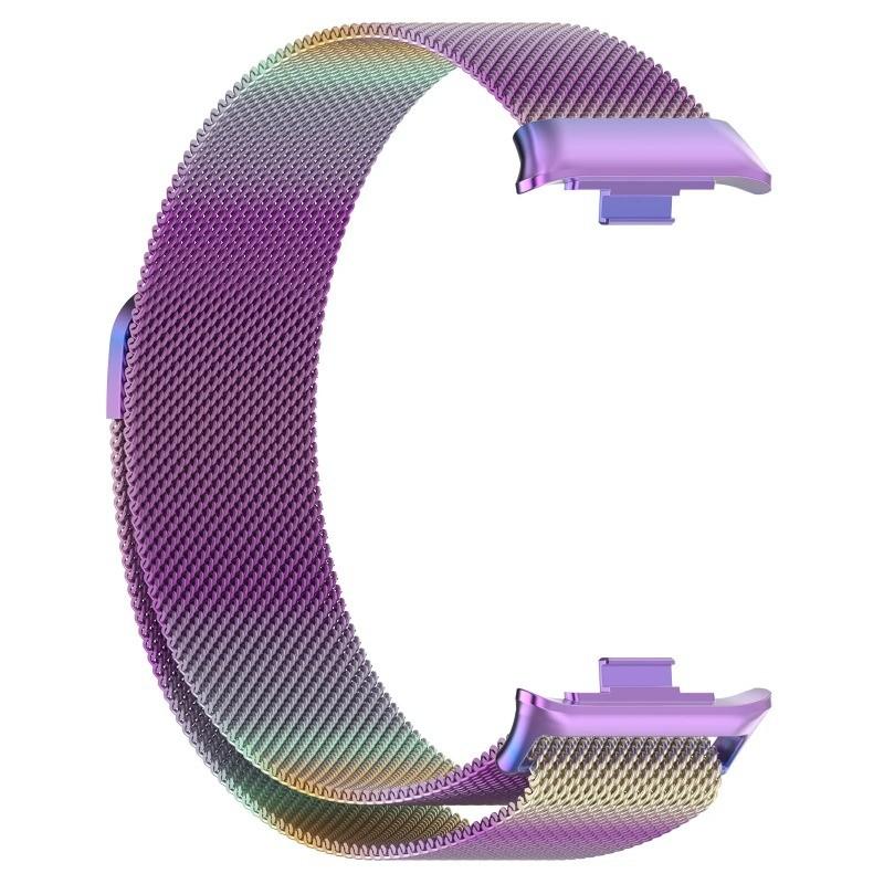 Магнитный металлический ремешок для Xiaomi MiBand 9 Pro Сменный смарт-браслет Milanese Loop для Mi Band9 Pro