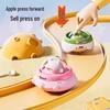 Press and Slide Saucer Car: Educational Crawling Toy for Infants and Toddlers (Ages 1-3) - Perfect Birthday Gift