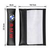 BBIQ7 Car Sticker 2pcs Car-styling Carbon fiber Car Seat belt Cover Protective Pad for BMW M power X1 X3 X5 X6 Performance M3 M5  E90