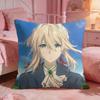Фиолетовая Наволочка для Подушки Anime EEvergardens Премиум Комфорт Двусторонняя Наволочка Дизайн Два в Одном Для Любой Комнаты Салона Автомобиля