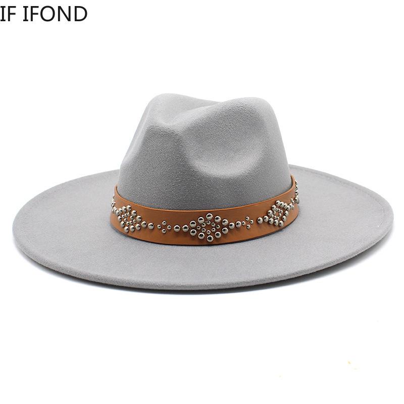2022 шляпа Федора для женщин, шерстяная фетровая шляпа в стиле ретро, ​​джазовая шляпа с широкими полями 9,5 см, церковная свадебная шляпа, уличная модная черная кепка под платье