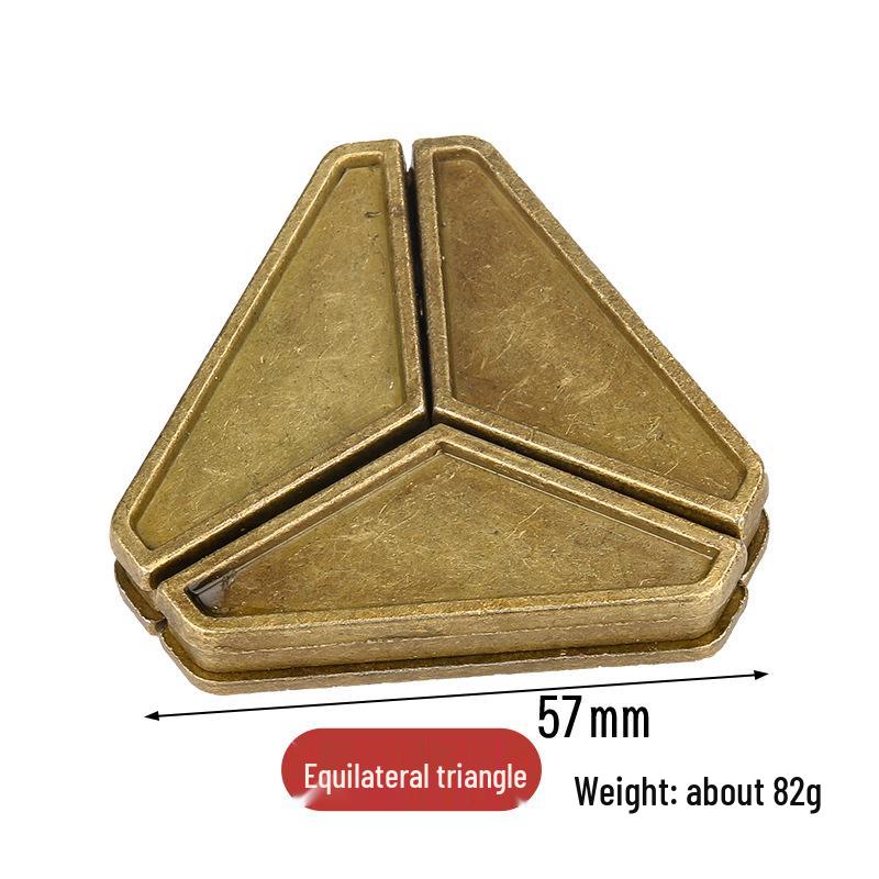 Замок Конгмин 9 звеньев IQ-пазл - Образовательная игрушка из цинкового сплава для взрослых и детей