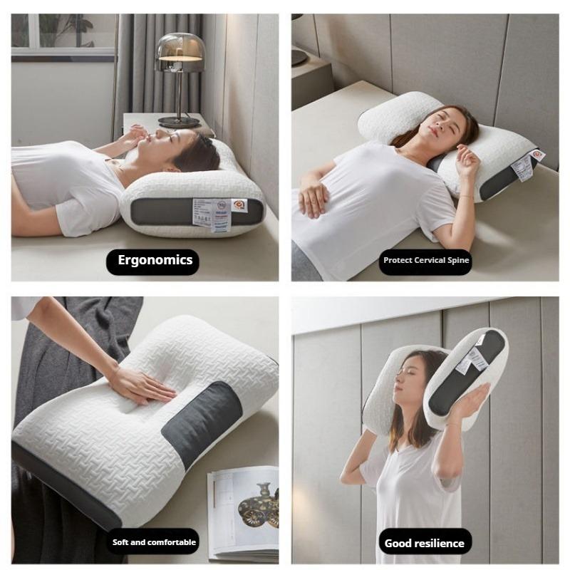 Подушка для шеи, чтобы помочь вам спать, Наполнитель для подушки, Домашняя подушка, Подушка для сна на боку, Глубокая подушка