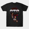 Мужская черная футболка с принтом Роман Рейнс Otc Main Event Tribal Pro Wrestling Печать на трансферной бумаге без вырезания Хлопковая футболка