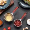 Stick Frying Stainless Steel Cooking Pot Milk Pot Mini Sauce Pan Melting Pot Chocolate Melting Pan