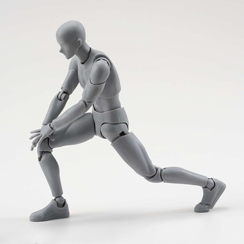 15cm Figures Jointed Doll Model Male Female Painting Drawing Sketch Mannequin Wooden Manikin