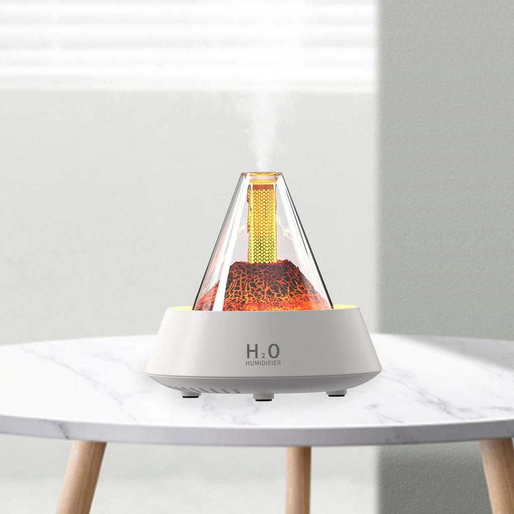 Air Humidifier Colorful Light Decor Essential Oil Diffuser Aroma Humidifier Night Light for Living Room SPA Bedroom Home Bedside